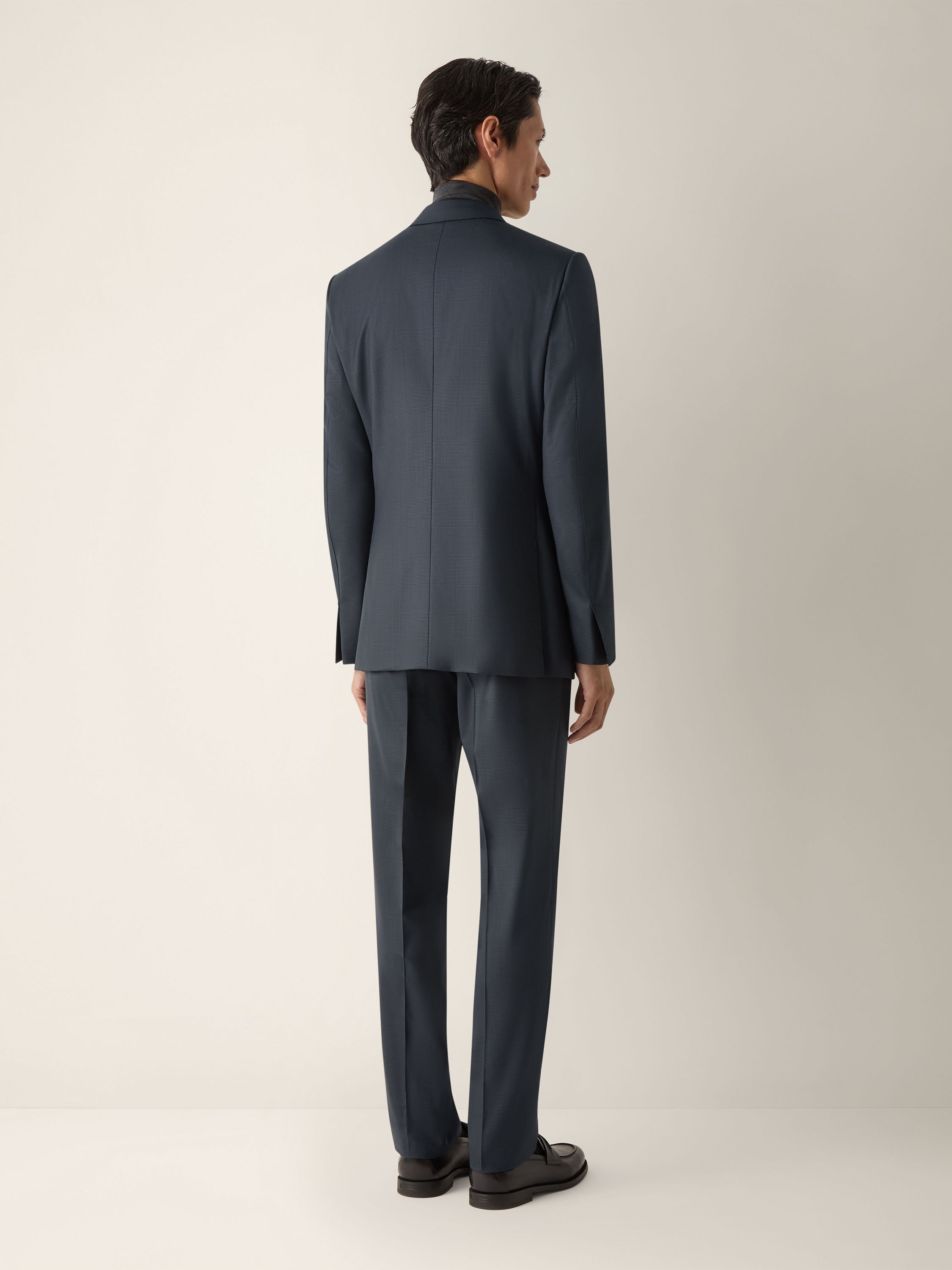 Dark Grey Trofeo 120mila Wool Suit Product detail photo #5