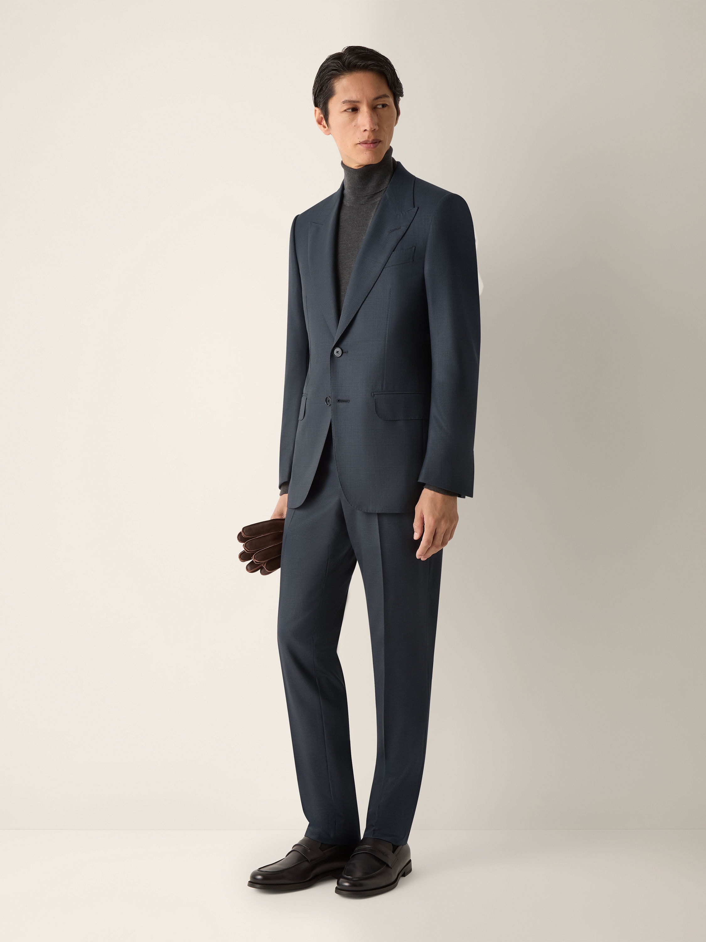 Dark Grey Trofeo 120mila Wool Suit Main product photo