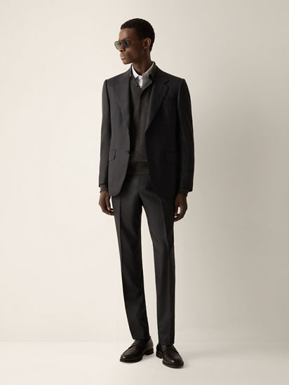 ダークグレーTrofeo™ 120milaウールスーツ FW26 39298234 | Zegna JP