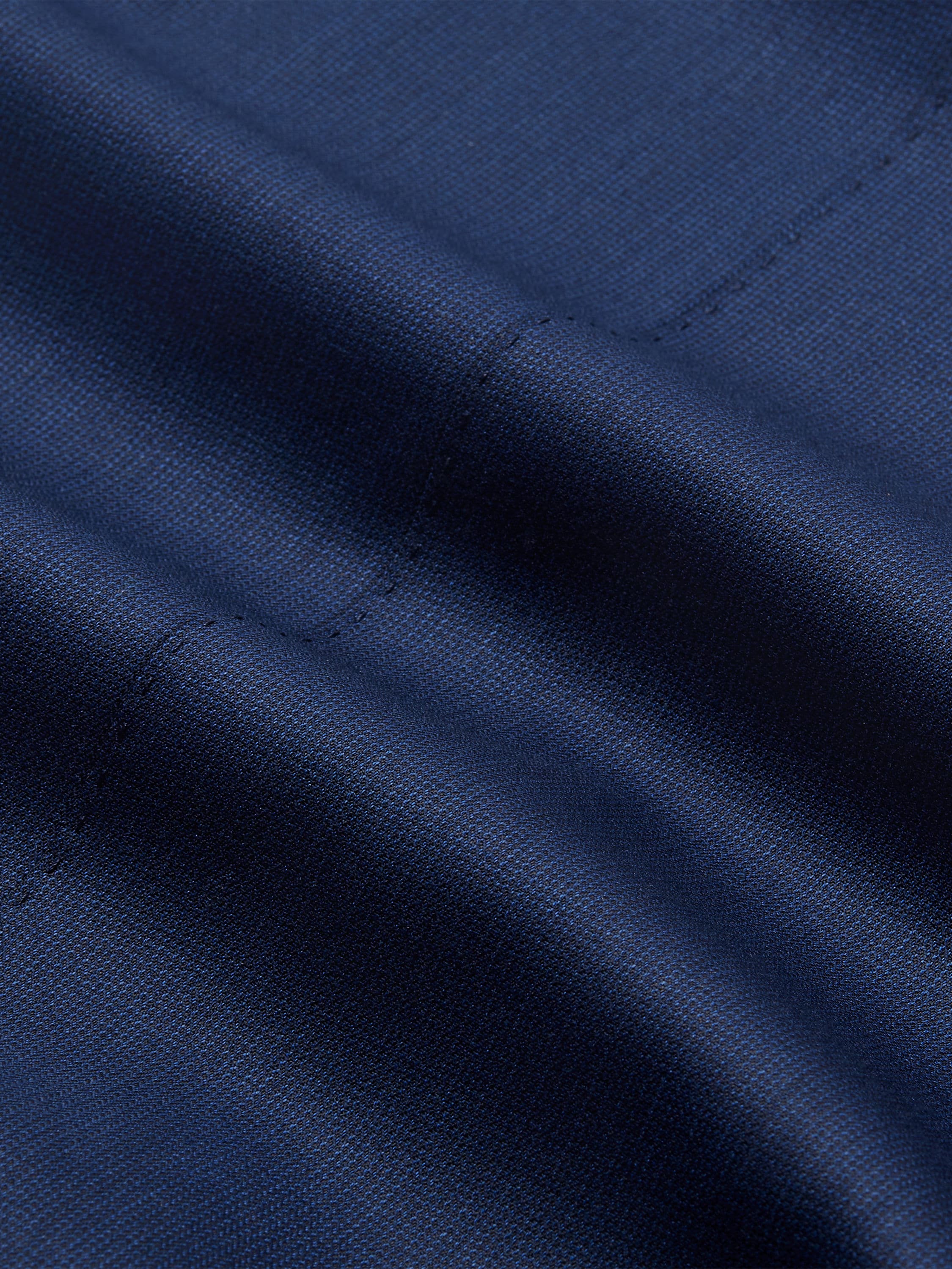 Navy Blue Trofeo 120mila Wool Suit Product detail photo #4