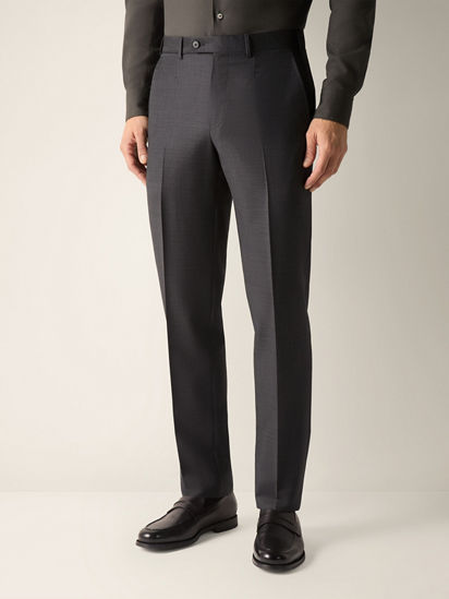 Dark Grey Trofeo Selection Wool Suit FW26 39320898 | Zegna NL