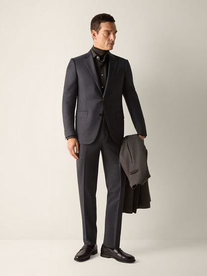 ダークグレーTrofeo™ Selectionウールスーツ FW26 39320898 | Zegna JP