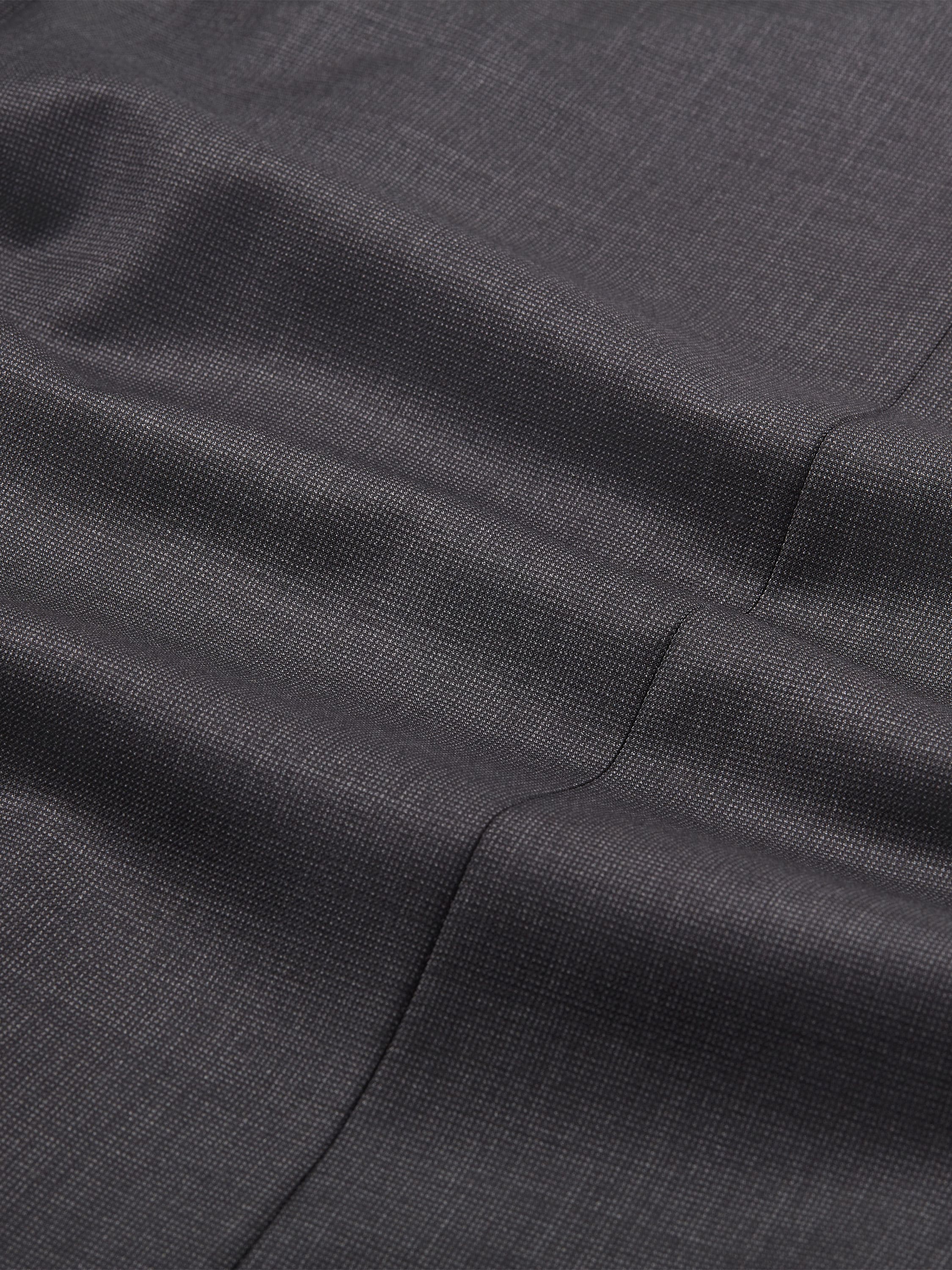 Dark Grey Trofeo Selection Wool Suit Product detail photo #4