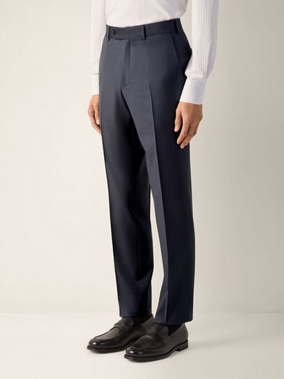 ダークブルーTrofeo™ Selectionウールスーツ FW26 39320930 | Zegna JP
