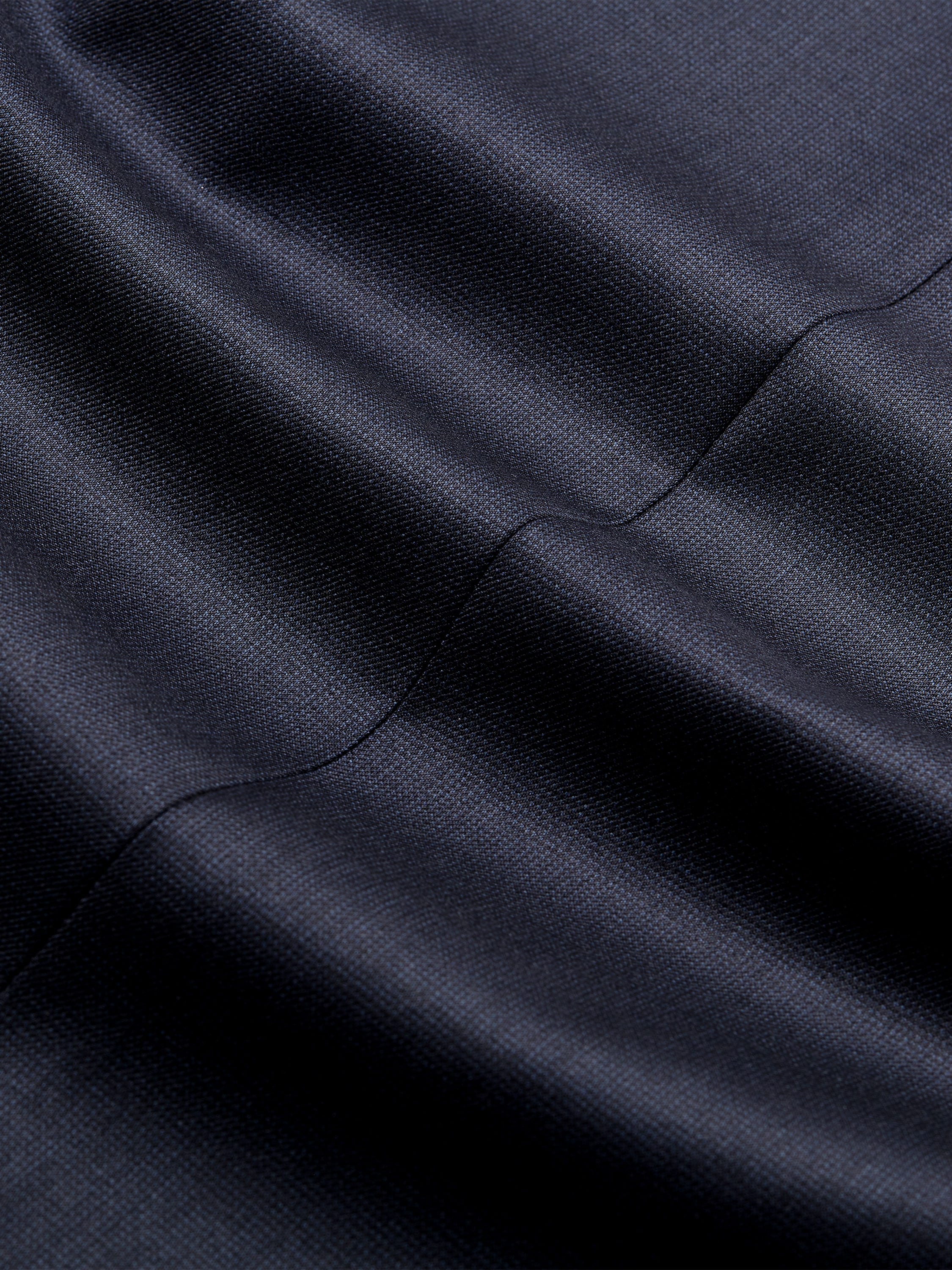 Dark Blue Trofeo Selection Wool Suit Product detail photo #4
