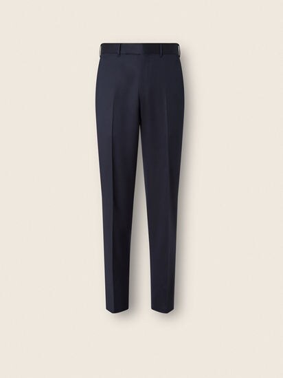 アトリエナルセ furano wool wide pants navy Navy Blue Trofeo 120mila Wool Pants FW26 39299211 | Zegna US