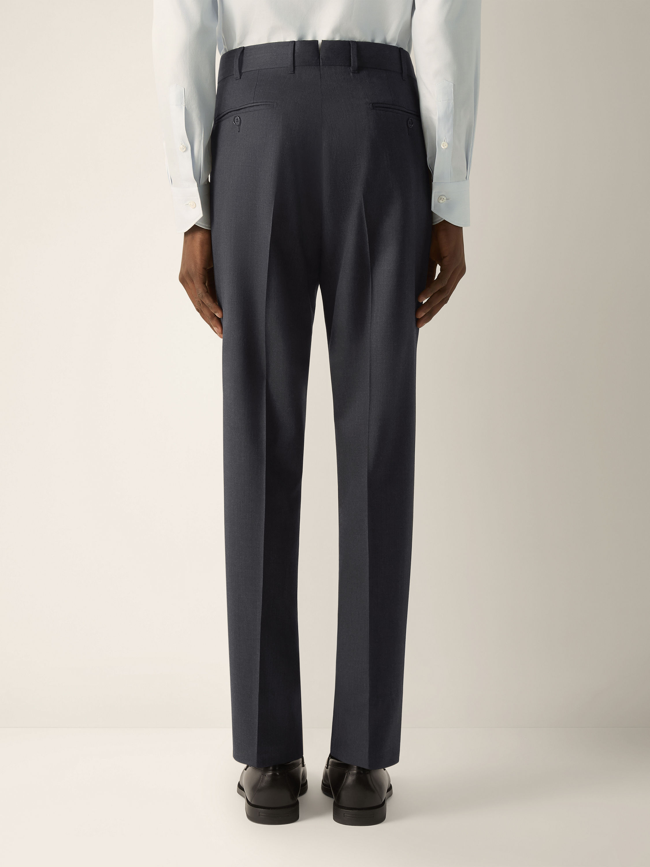 Dark Grey Trofeo 120mila Wool Pants Product detail photo #4