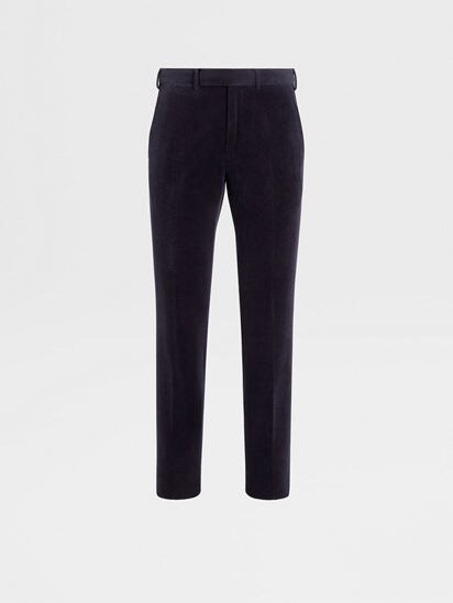 Navy Blue Cashco Trousers