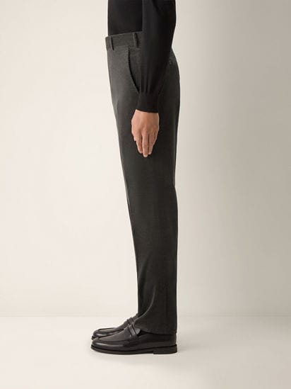 Dark Olive Green Cashco Pants FW26 39308762 | Zegna PL