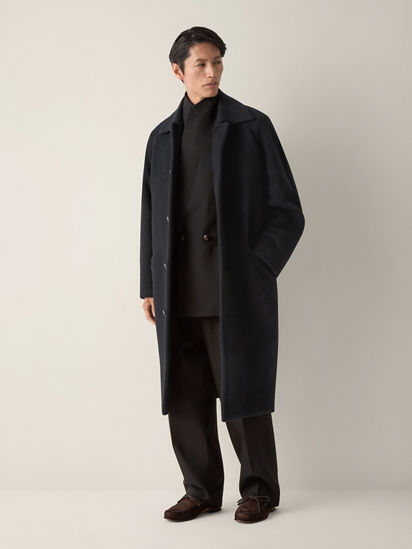 Black Wool and Mohair Jacket FW26 39775432 | Zegna US