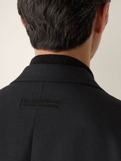 Black Wool and Mohair Jacket FW26 39775432 | Zegna US