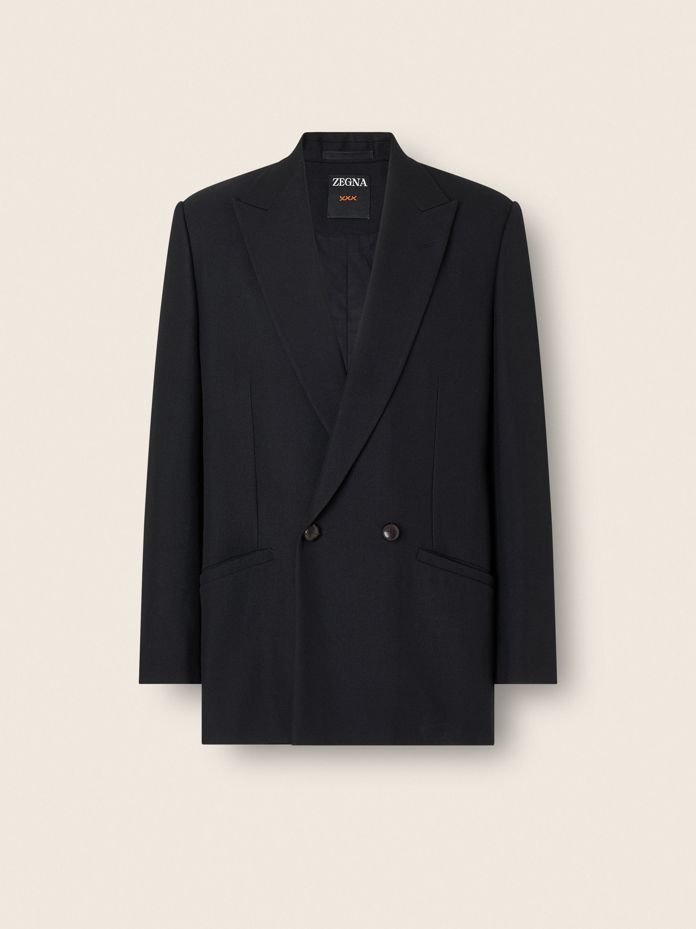 Jacke aus Wolle und Mohair in Schwarz Hauptproduktfoto
