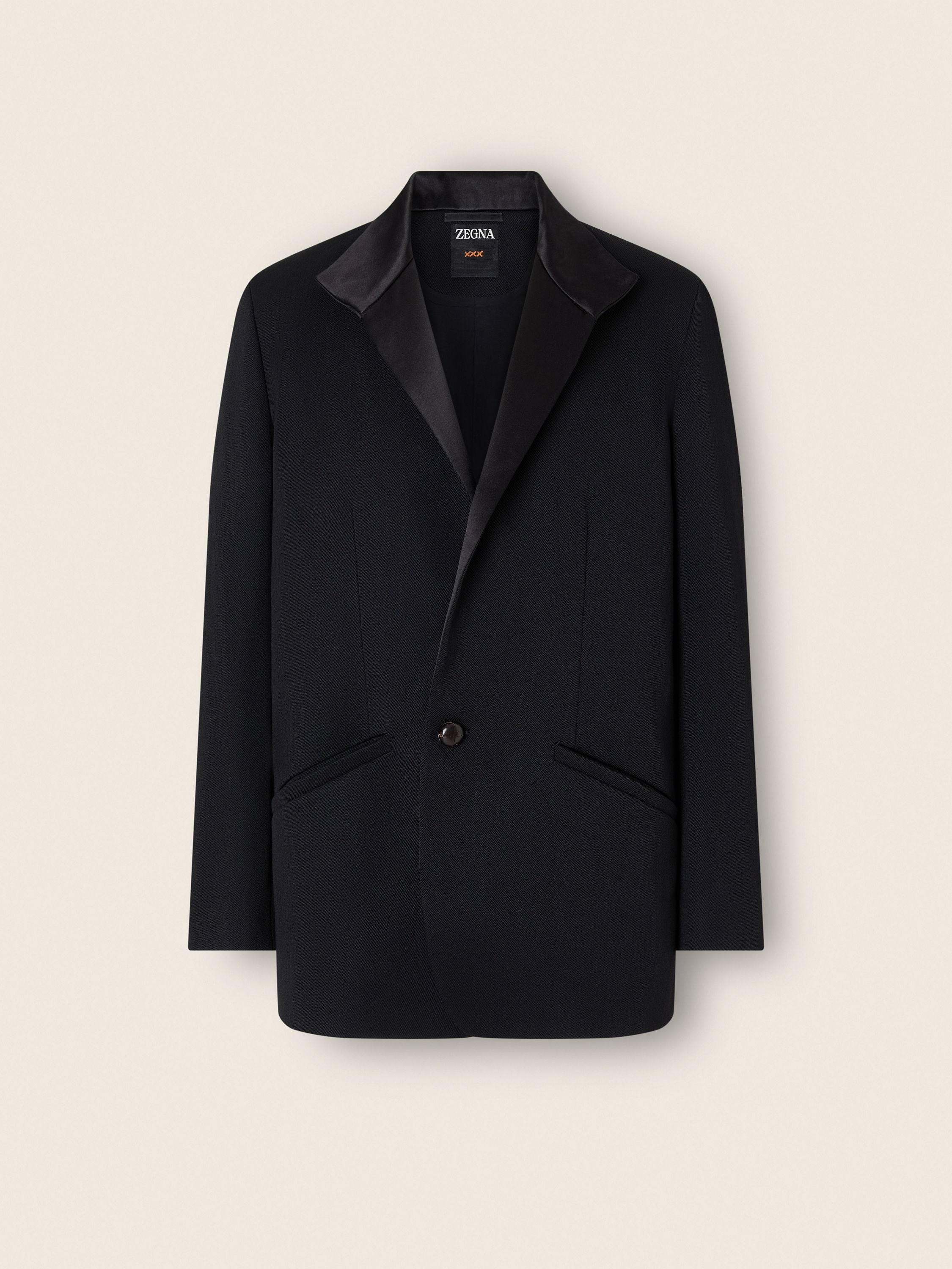Black Wool Chore Jacket Main product photo