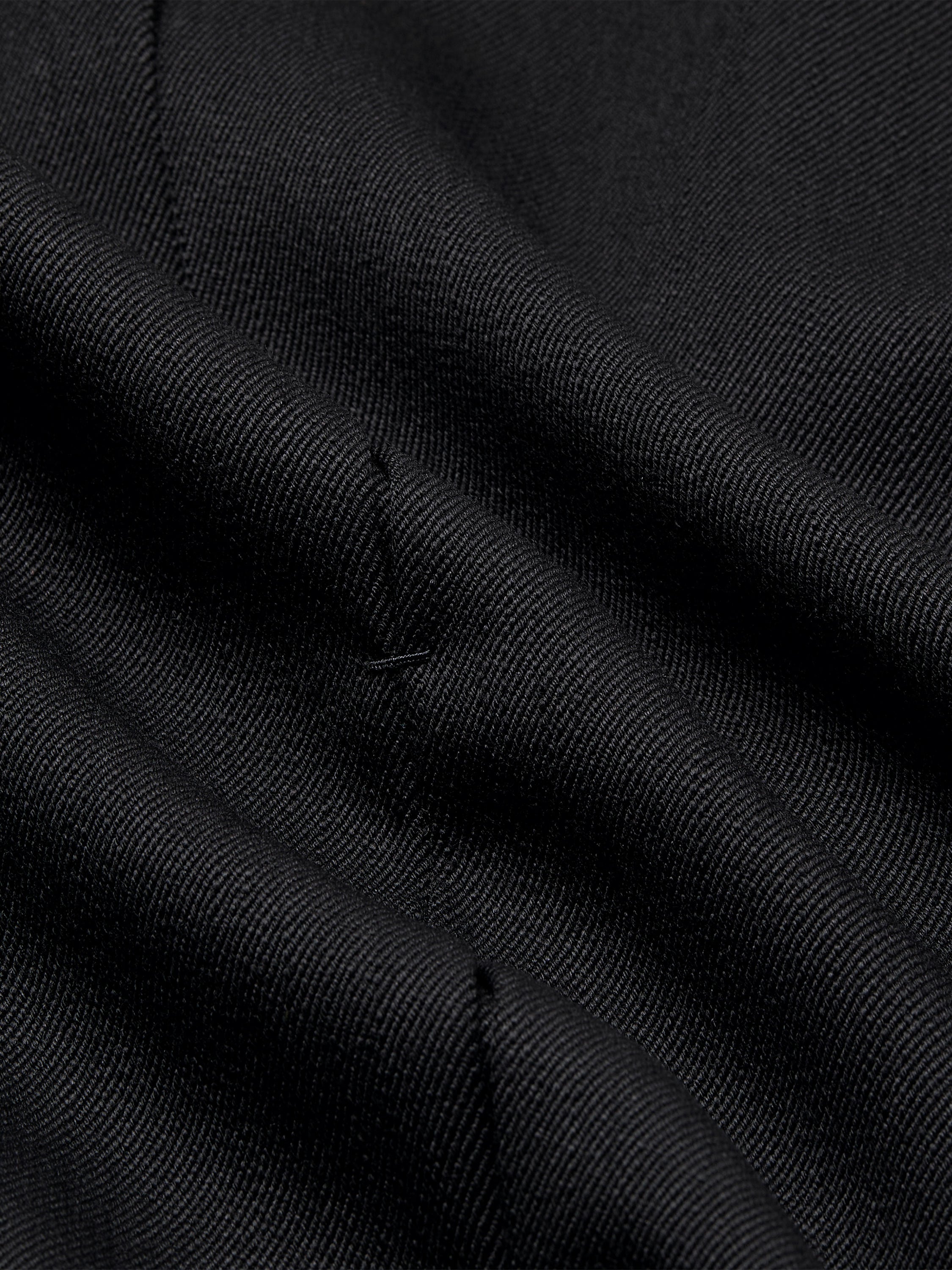 Black Wool Chore Jacket Product detail photo #4