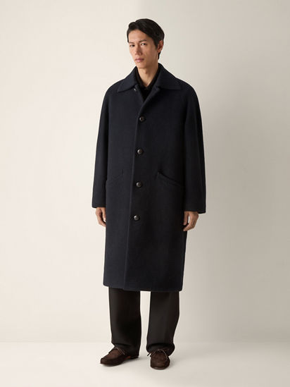 Black Cashmere Overcoat FW26 39776959 | Zegna LV