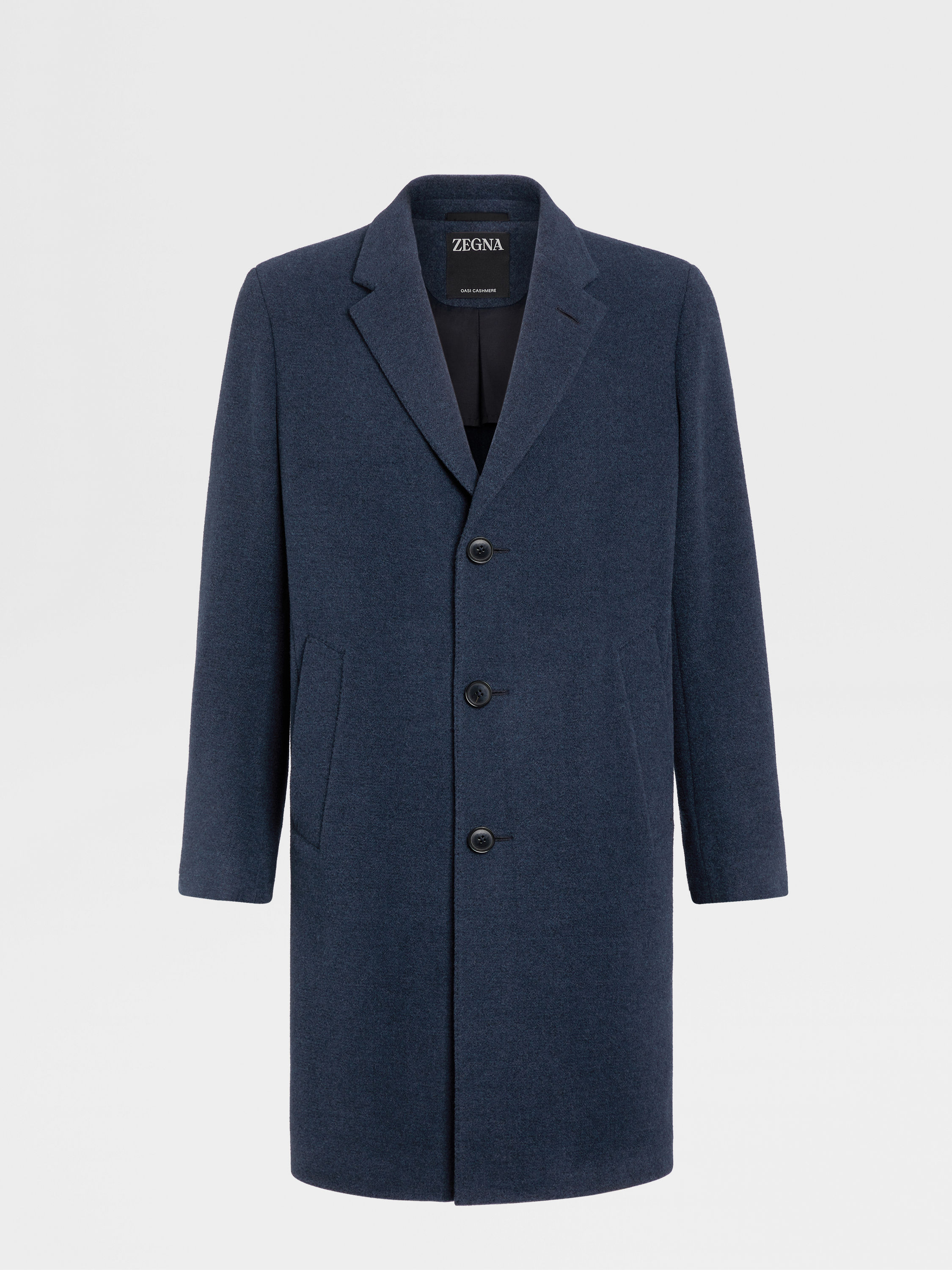 Blue Oasi Cashmere Coat FW23 23180242 | Zegna GB