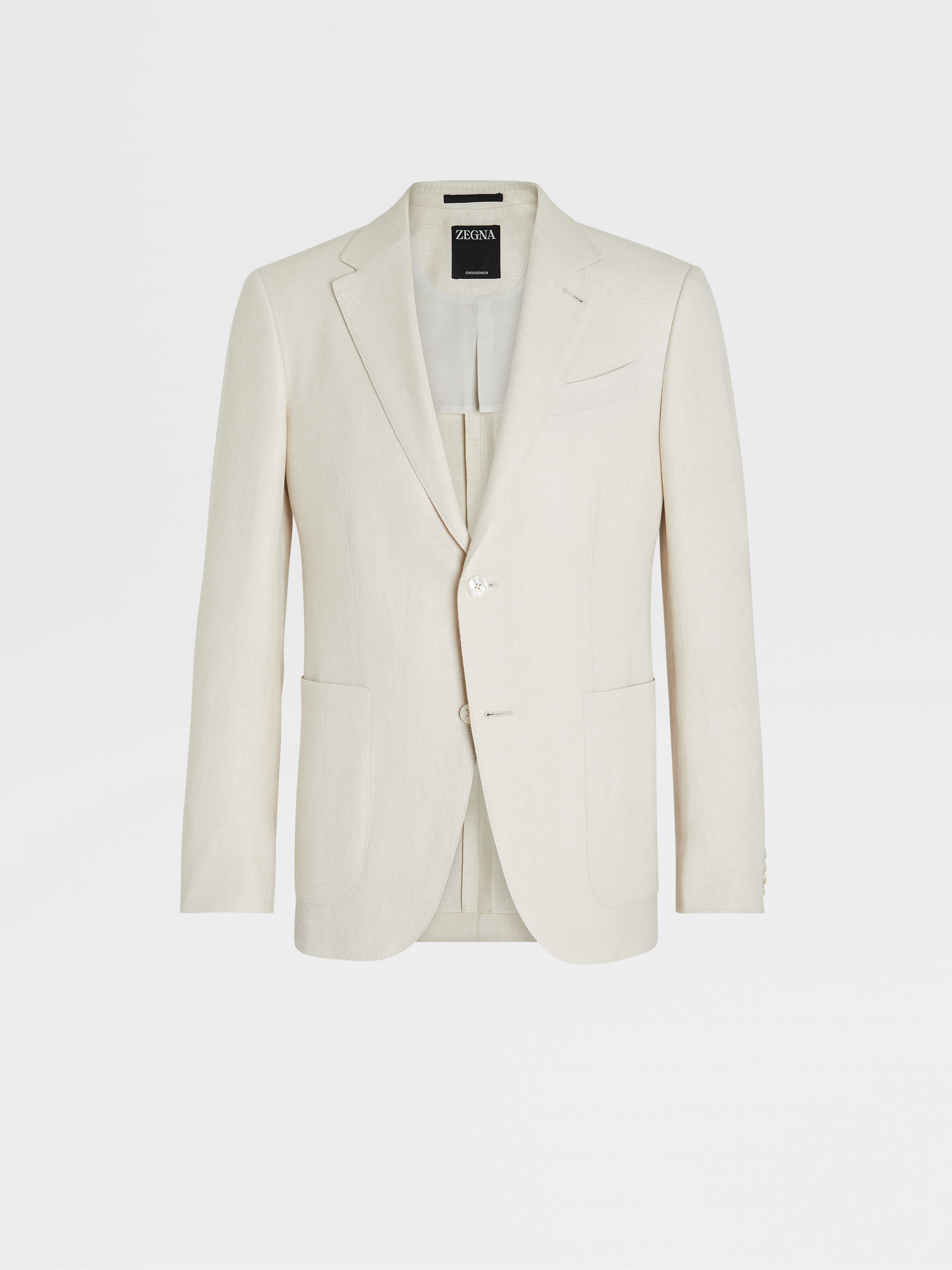 Off white linen clearance jacket