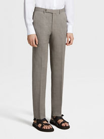 Grey 15milmil15 Wool Pants FW23 25597745 | Zegna HK