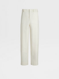 Off White Premium Cotton Pants FW23 26476356