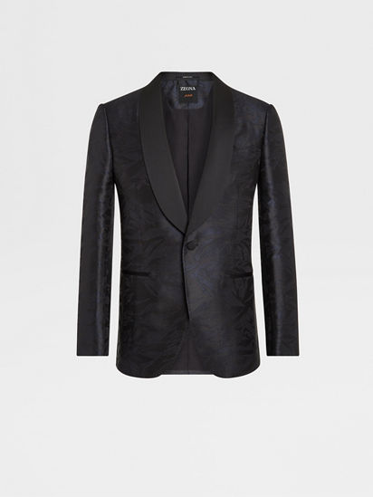 Silk sales evening jacket