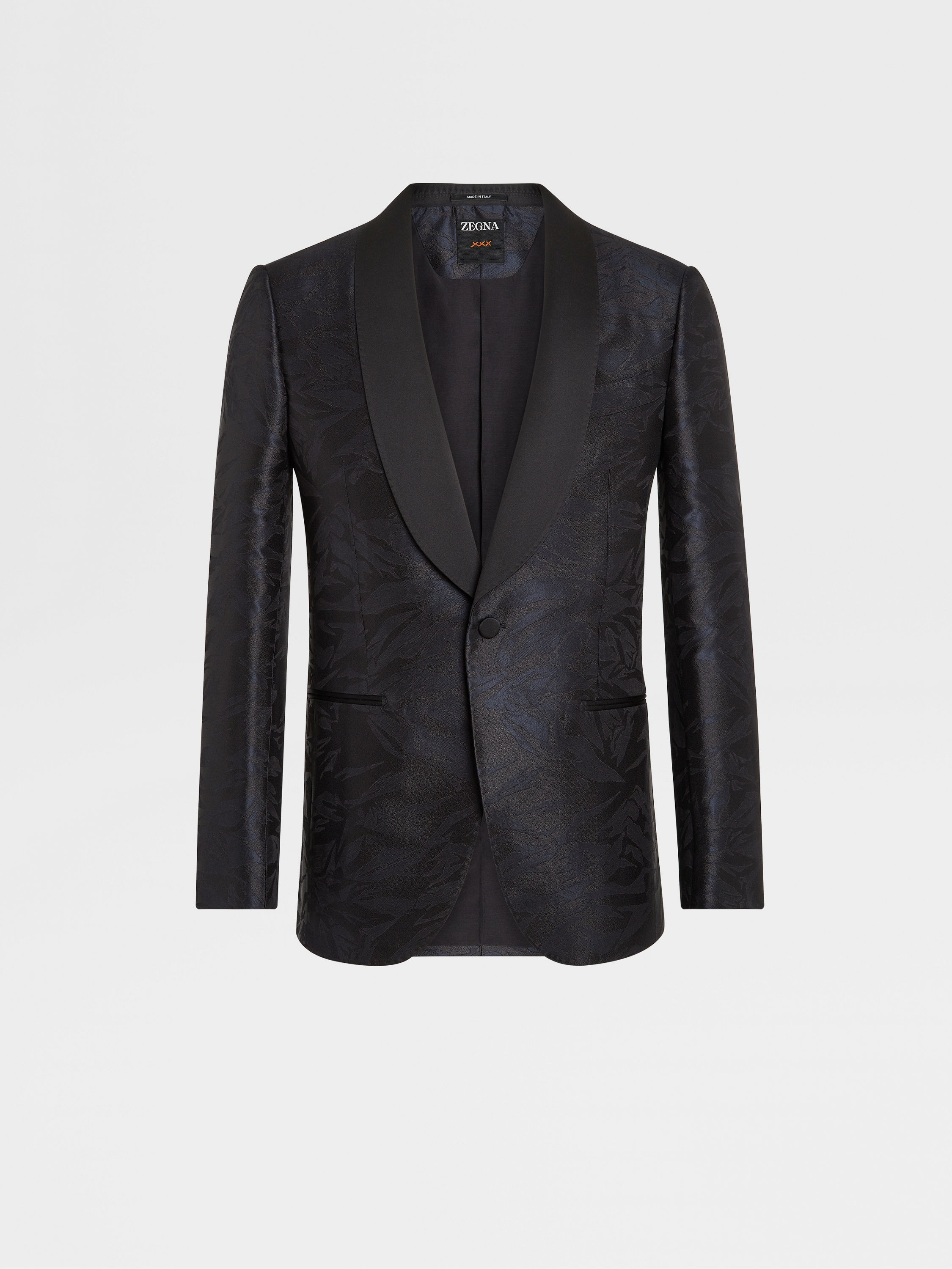 Black Silk Evening Jacket SS25 28672087 | Zegna US Black Silk Evening Jacket SS25 28672087 | Zegna US