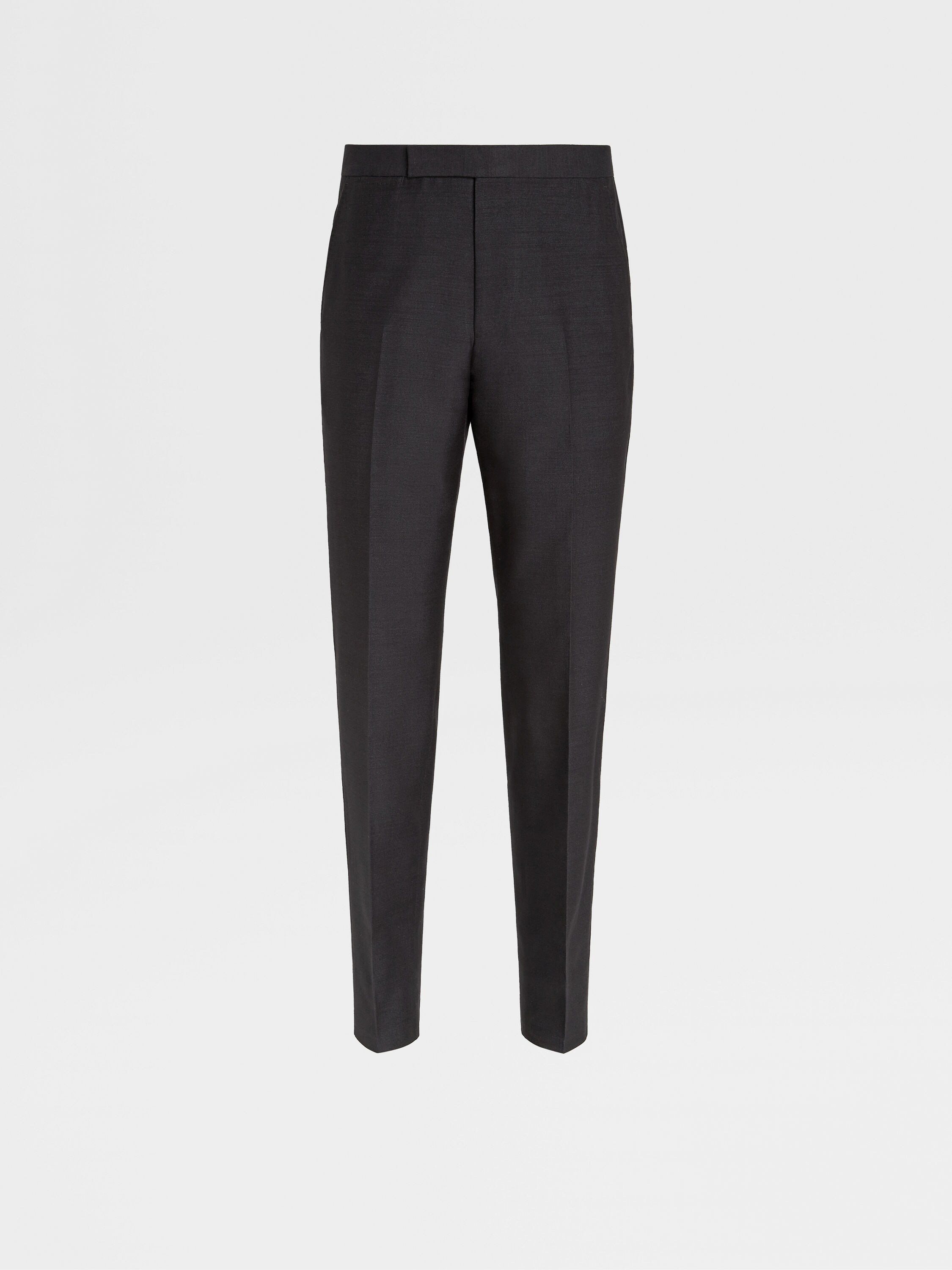 Black Silk Evening Pants Main product photo