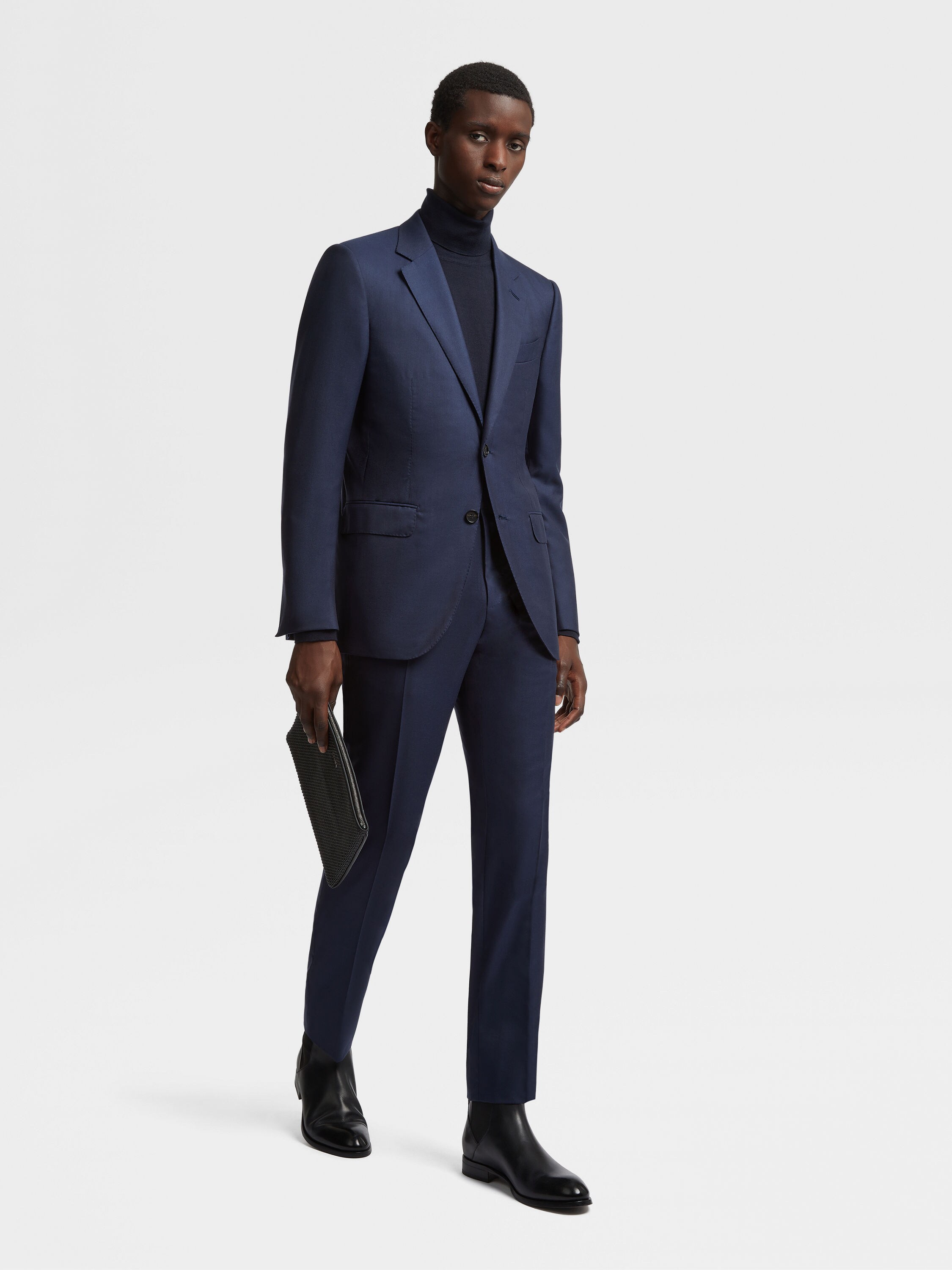 Dark Blue Oasi Cashmere Suit FW24 27932761 | Zegna GB