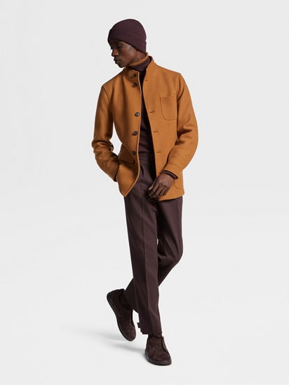 Zegna wool clearance coat