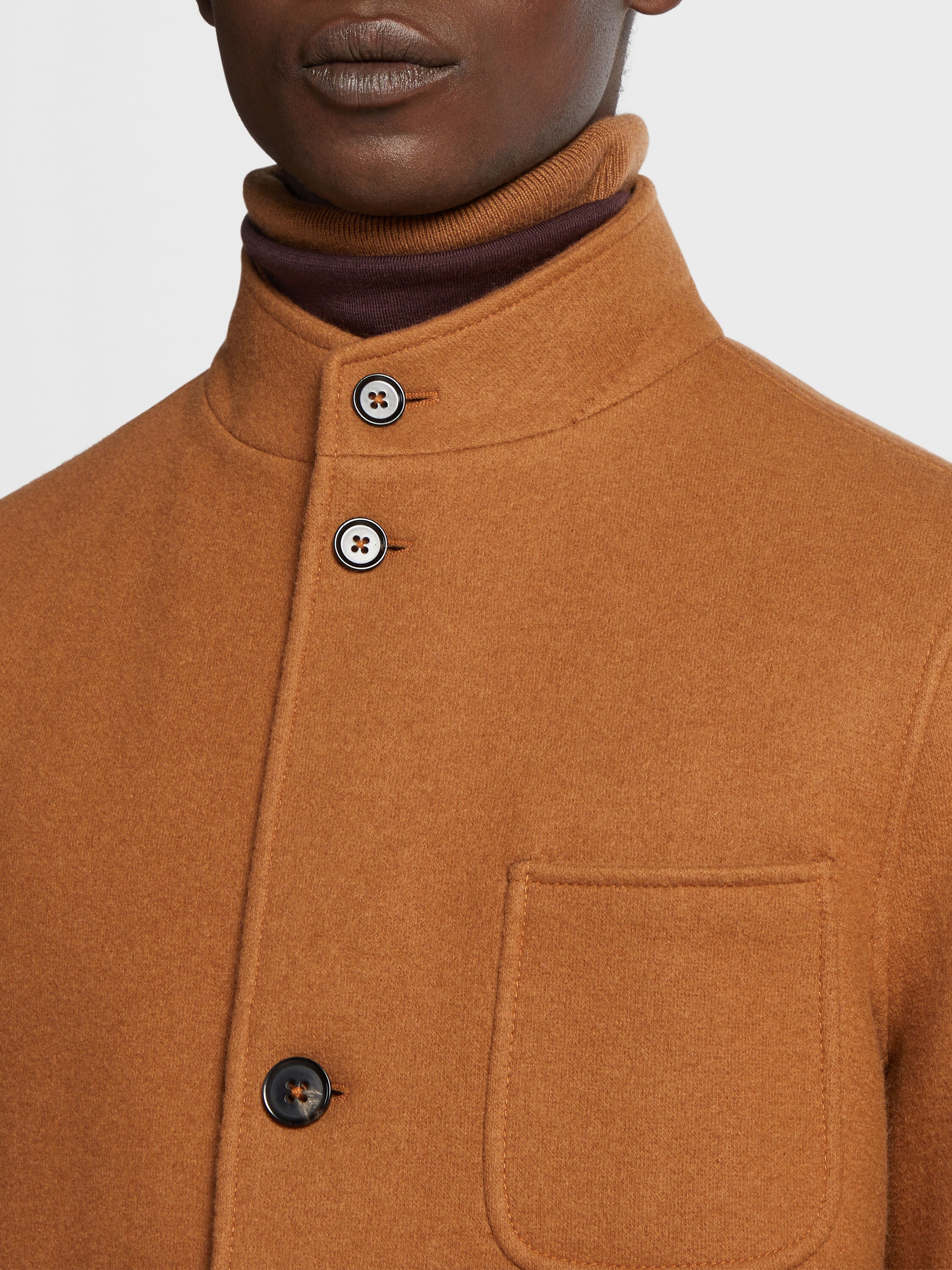 Jerseywear Wool and Cashmere Chore Jacket Product detail photo #2