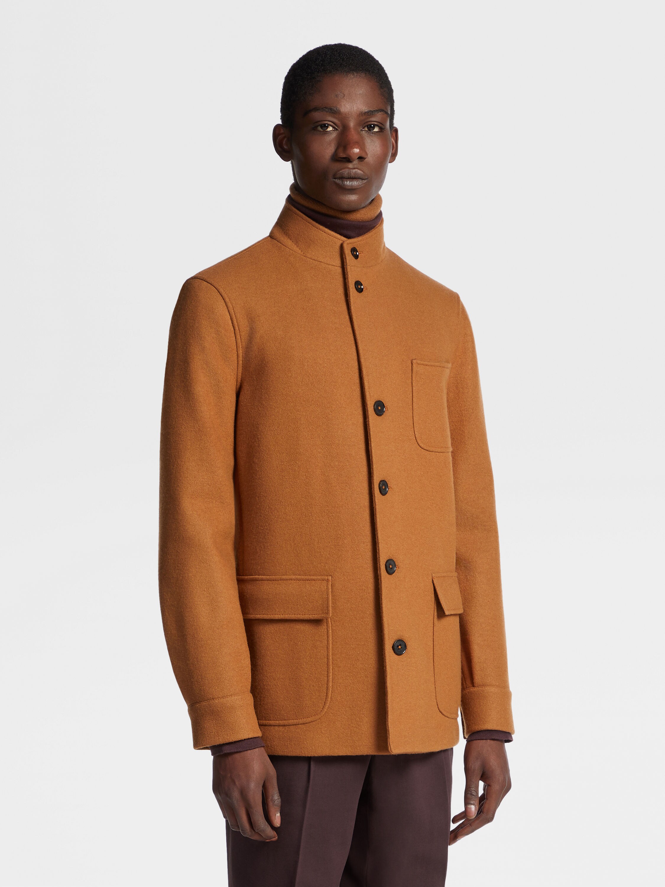 Jerseywear Wool and Cashmere Chore Jacket Product detail photo #3