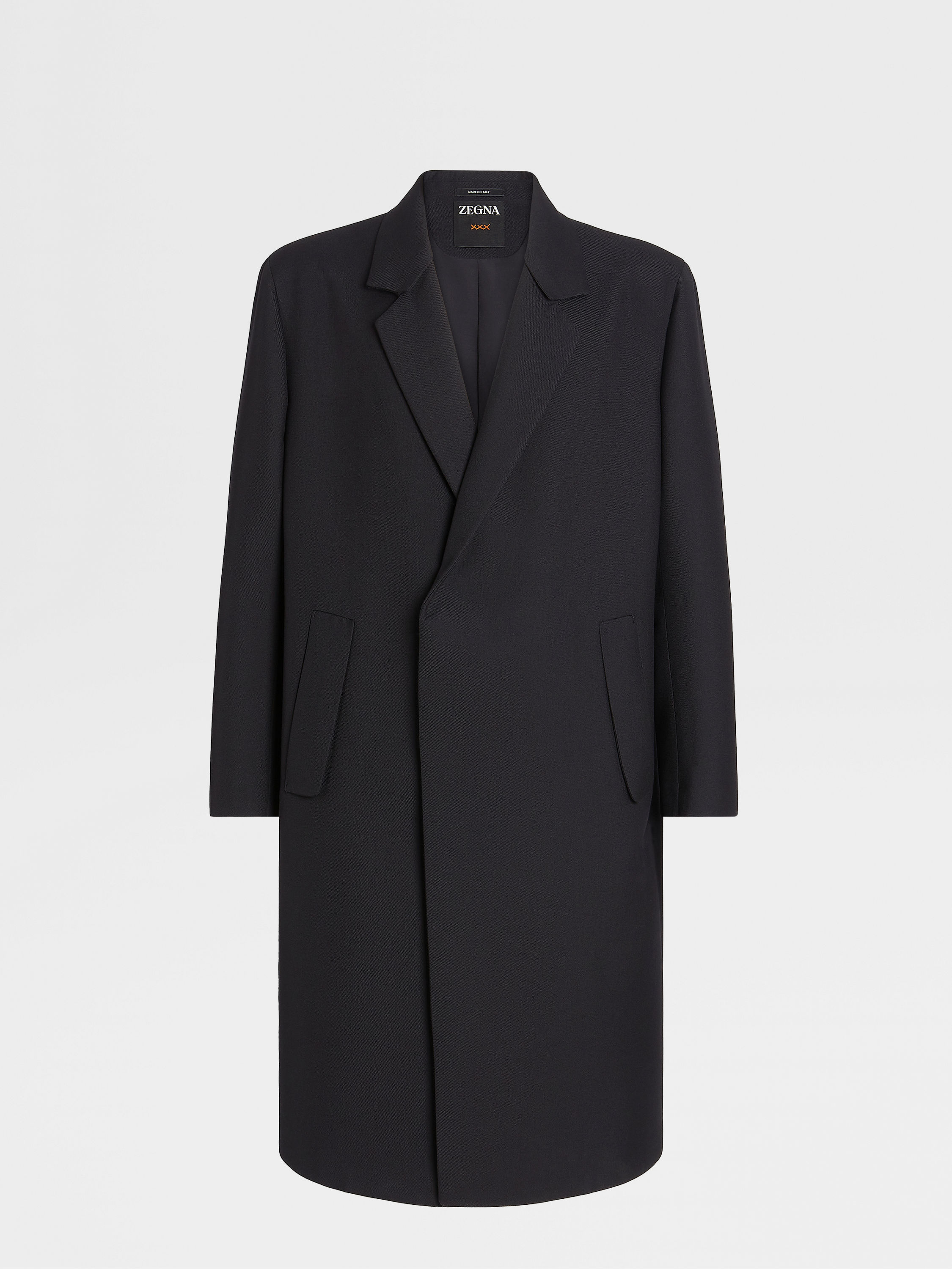Black Wool Blend Coat SS25 28672248 | Zegna NL Black Wool Blend Coat SS25 28672248 | Zegna NL