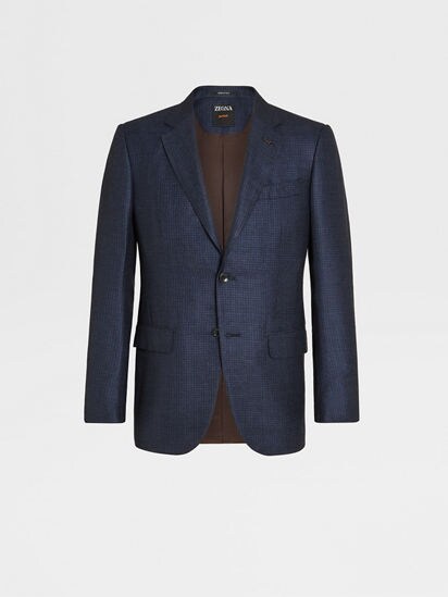 Zegna blue clearance blazer