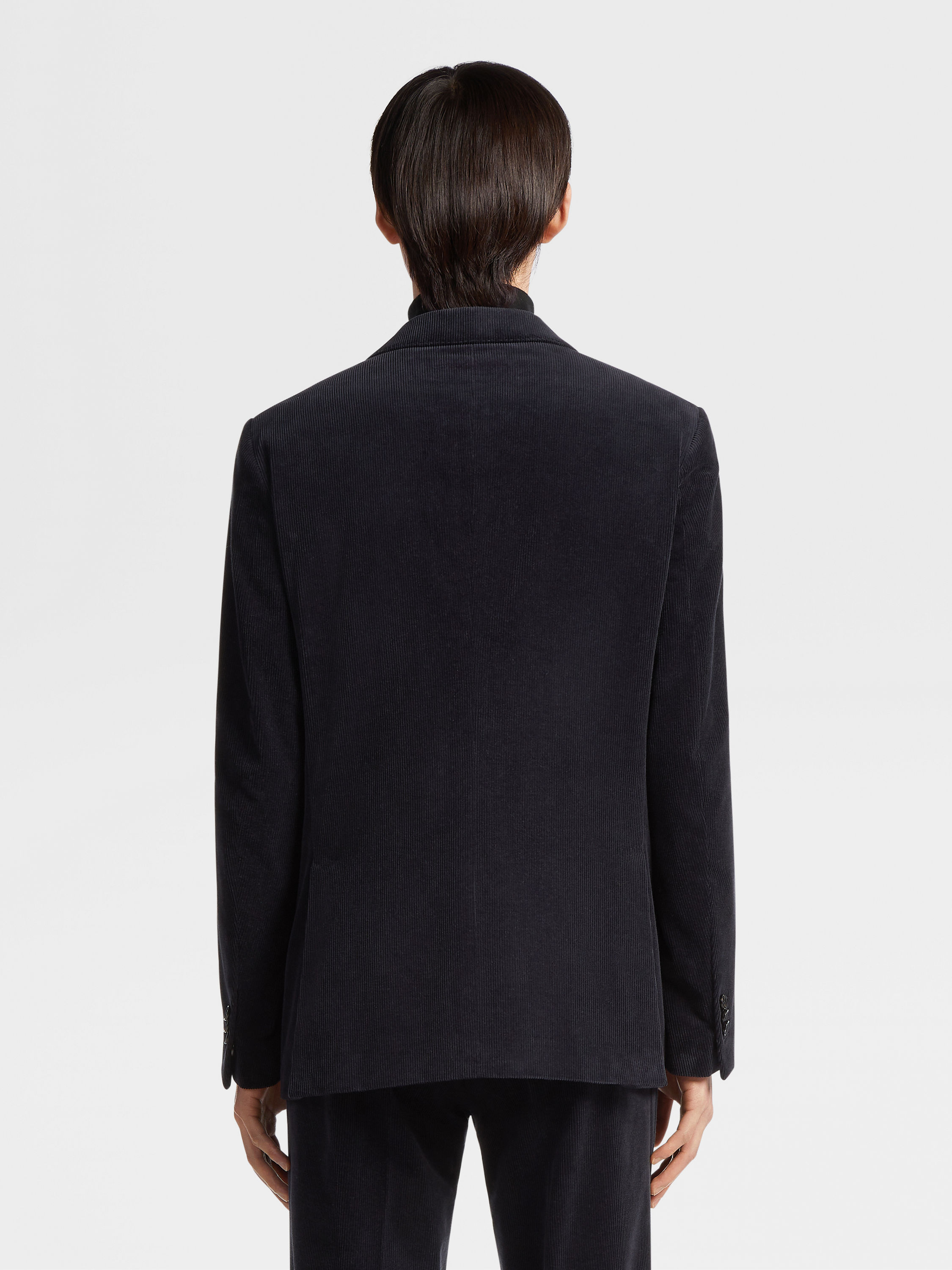 Navy Blue Cashco Jacket Product detail photo #4