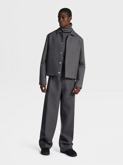 Wool Chore Jacket FW23 29301194 | Zegna CA