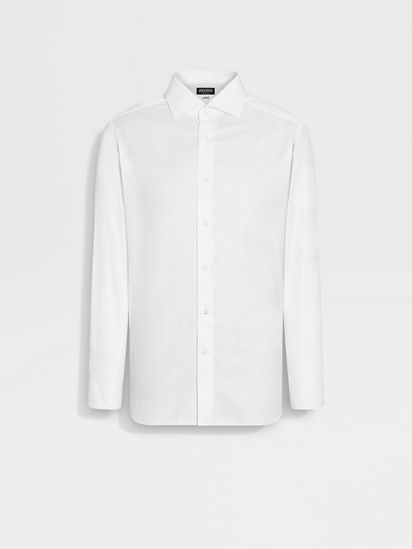 Tシャツ・カットソー ZEGNA Men T-shirt White UF360A9F765 N00 Zegna logo-embroidered Cotton T-shirt | White | FARFETCH