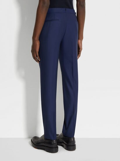Dark Blue 15milmil15 Wool Pants SS25 29893074 | Zegna TH