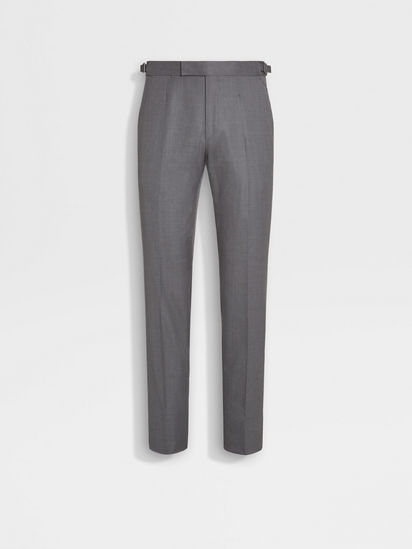 Grey 15milmil15 Wool Pants SS24 29893611 | Zegna HK