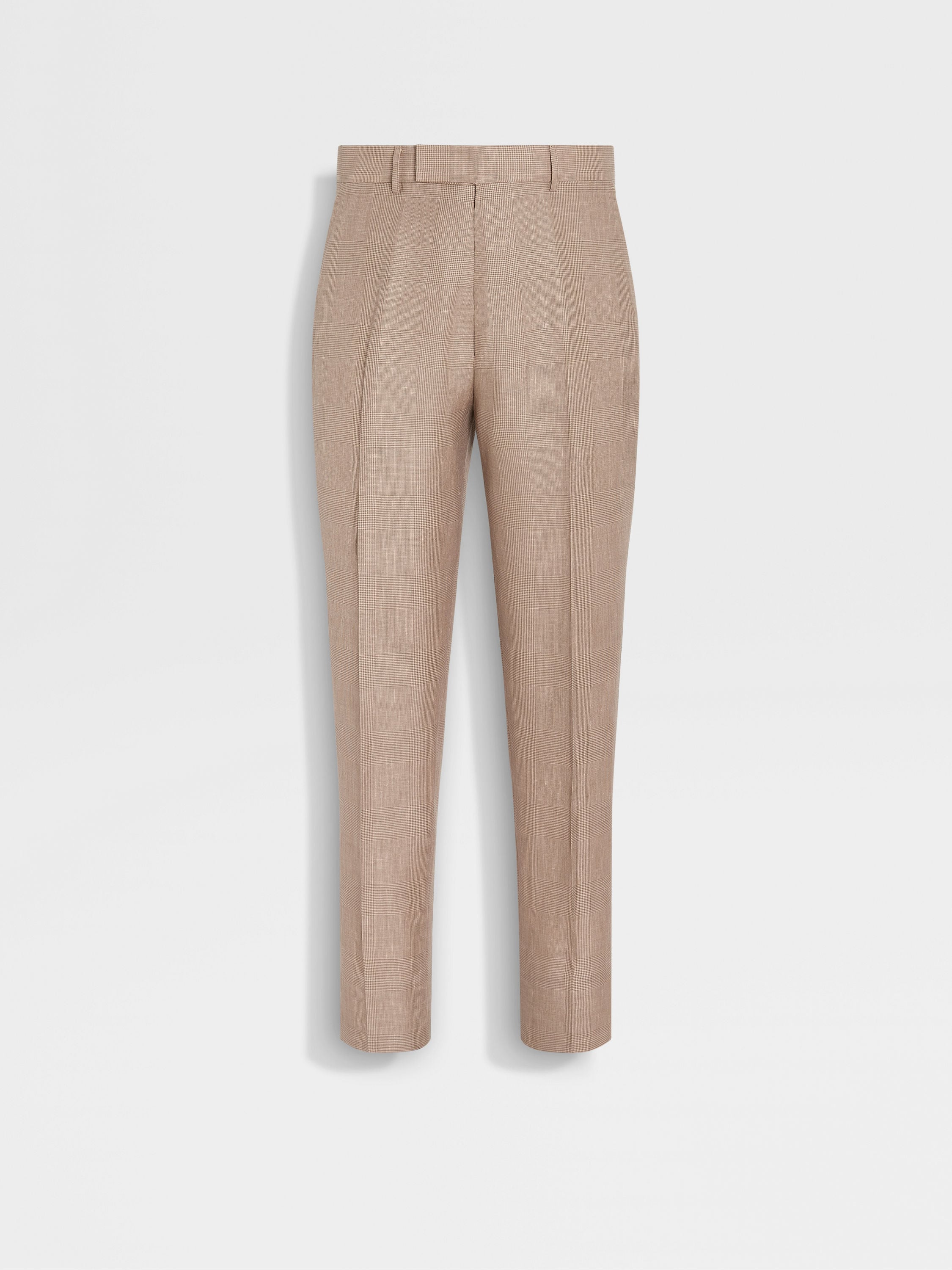 2920005 Black-Beige Printed Pants