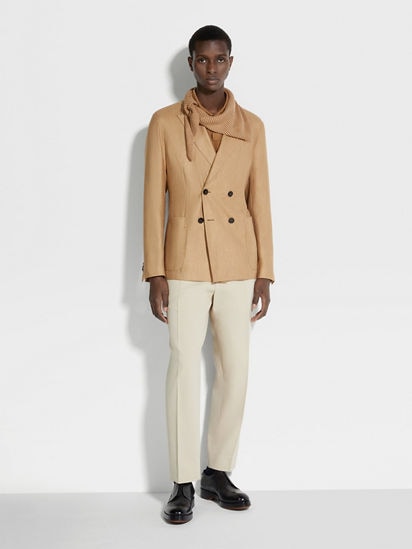 Zegna on sale linen blazer