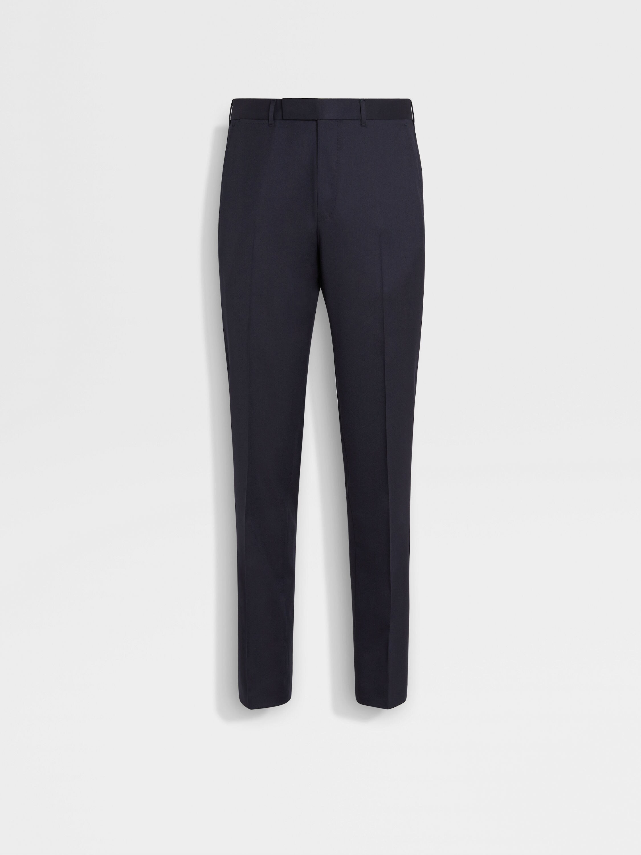 Navy Blue Centoventimila Wool Pants SS24 29948193 | Zegna US