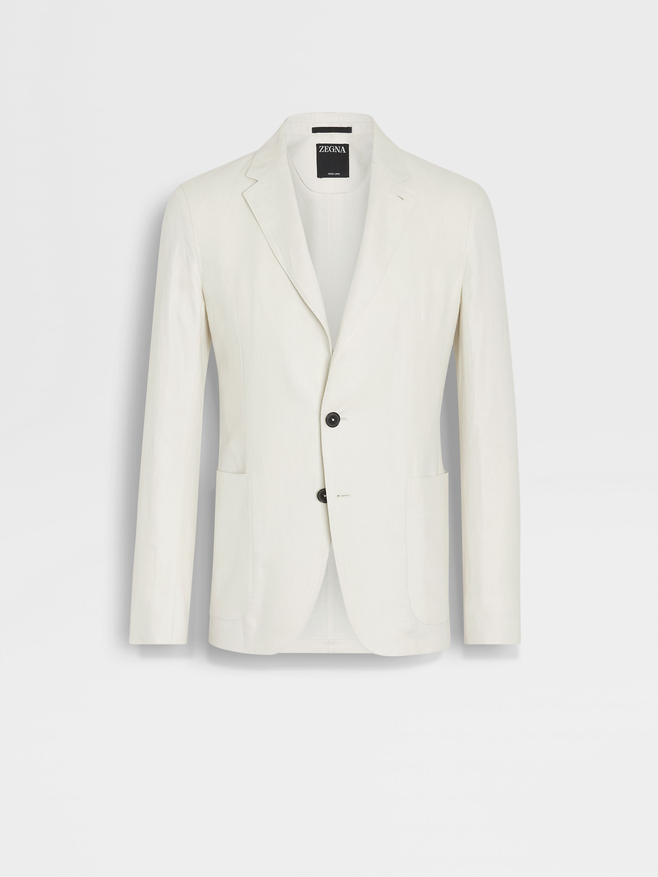 Off White Oasi Lino Shirt Jacket SS25 30368441 | Zegna TH Off White Oasi Lino Shirt Jacket SS25 30368441 | Zegna TH