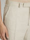 Light Beige Oasi Lino Pants Product detail photo #1