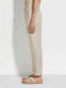 Light Beige Oasi Lino Pants Product detail photo #3