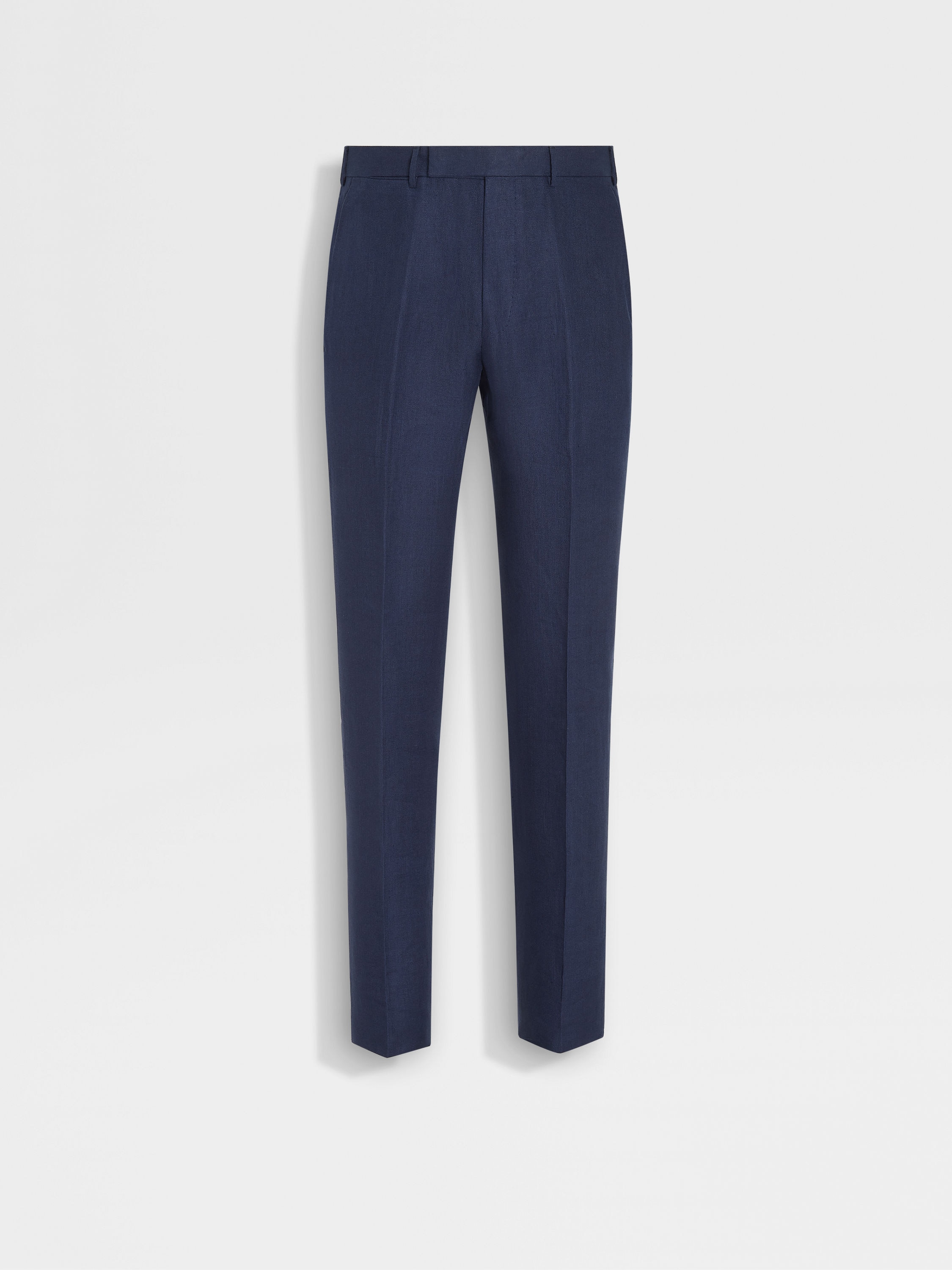 Navy Blue Oasi Lino Pants SS25 30222598 | Zegna TR Navy Blue Oasi Lino Pants SS25 30222598 | Zegna TR