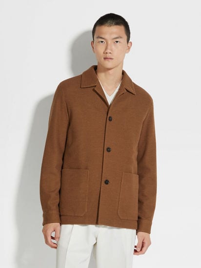Jerseywear Cashmere Blend Alpe Chore Jacket SS25 30031700 Jerseywear Cashmere Blend Alpe Chore Jacket SS25 30031700