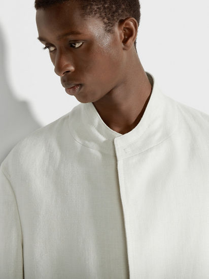 ANATOMICA CAPE OFF WHITE いいつけ ORGANIC WOOL