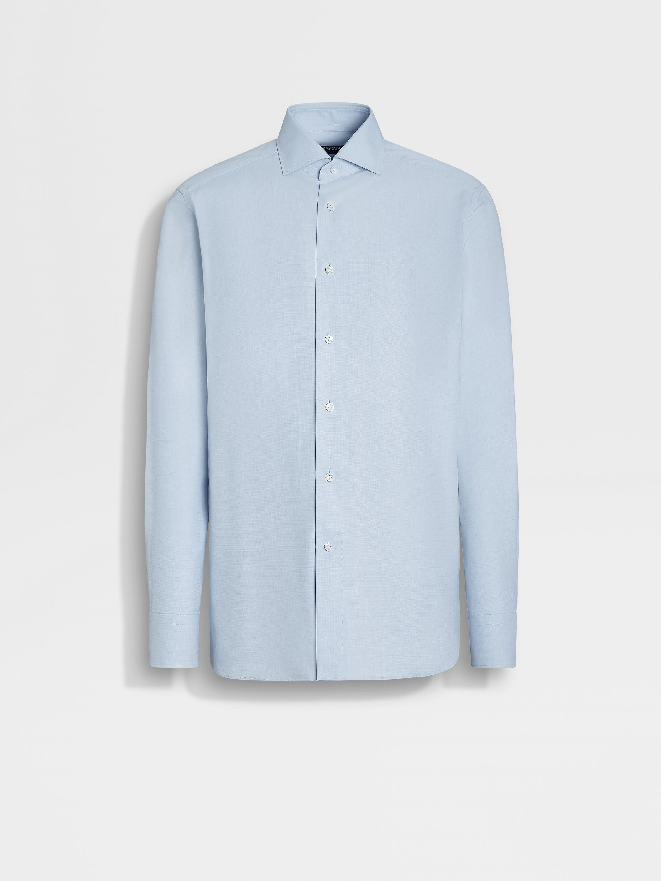 Light Blue Centoventimila Cotton Shirt 