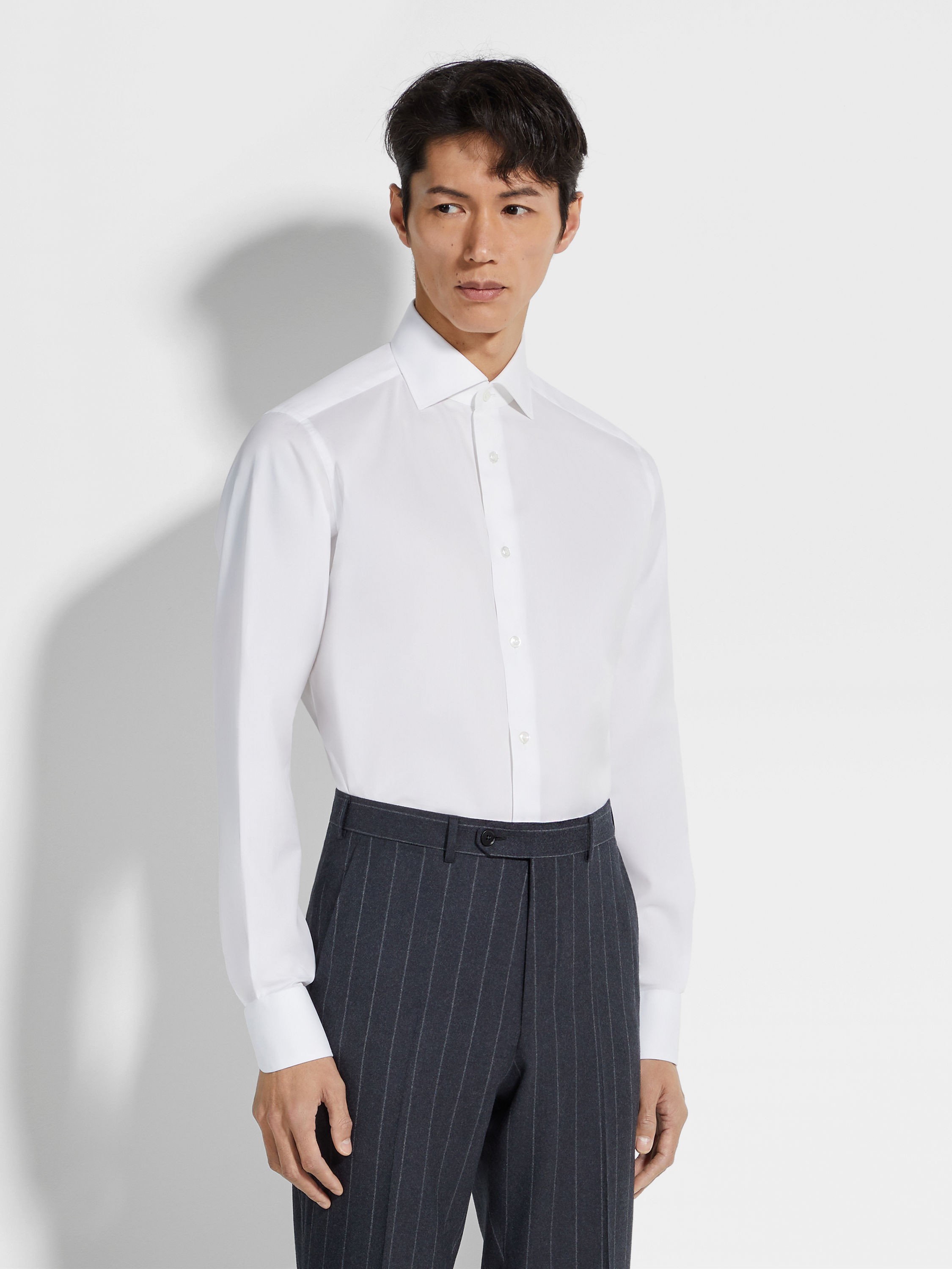 白色300 Cotton襯衫 產品細節圖 #3