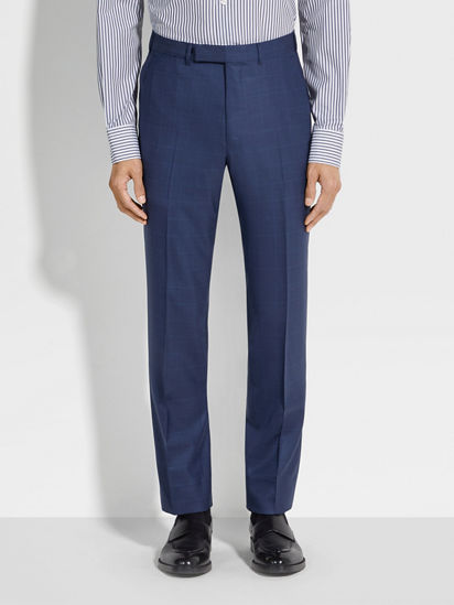 Utility Blue Centoventimila Wool Suit SS25 31807078 | Zegna US Utility Blue Centoventimila Wool Suit SS25 31807078 | Zegna US