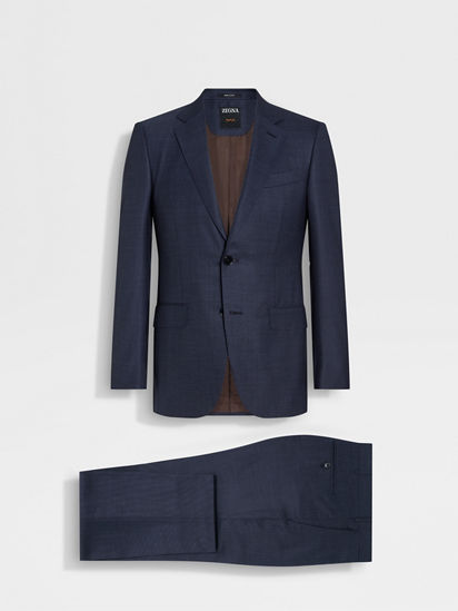 セットアップ（メンズ） ZEGNA SS25 PURE WOOL SUIT (R922700A9 281CGN BROWN) Ermenegildo Zegna ZZEGNA Wool-blend Double-breasted Suit
